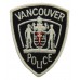 Canadian Vancouver Police Cloth Patch Badge