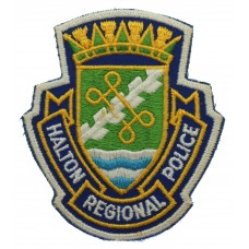 Canadian Halton Regional Police Cloth Patch Badge