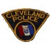 United States Cleveland Police Cloth Patch Badge