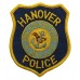 United States Hanover Police Cloth Patch Badge