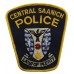 Canadian Central Saanich Police Cloth Patch Badge