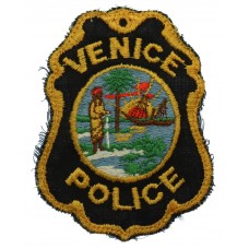 United States Venice Police Cloth Patch Badge