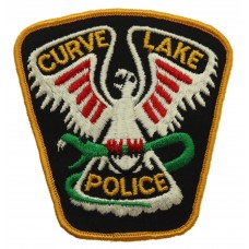 Canadian Curve Lake Police Cloth Patch Badge