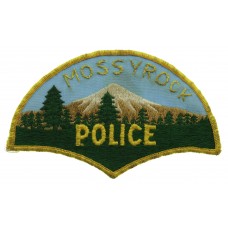 United States Mossy Rock Police Cloth Patch Badge