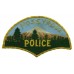 United States Mossy Rock Police Cloth Patch Badge