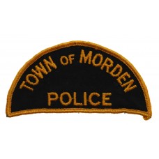 Canadian Town of Morden Police Cloth Patch Badge