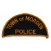 Canadian Town of Morden Police Cloth Patch Badge