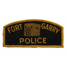 Canadian Fort Garry Police Cloth Patch Badge