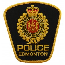 Canadian Edmonton Police Cloth Patch Badge