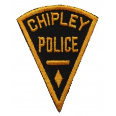 United States Chipley Police Cloth Patch Badge