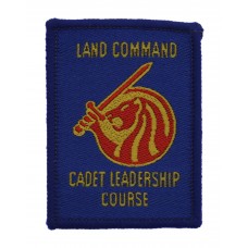Land Command Cadet Leadership Course Cloth Badge