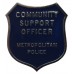 Metropolitan Police Community Support Officer Enamelled Cap Badge