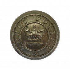 Victorian Derby Borough Police Button (23mm)