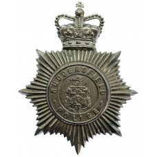 Huddersfield Police Helmet Plate - Queen's Crown