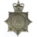 Huddersfield Police Helmet Plate - Queen's Crown