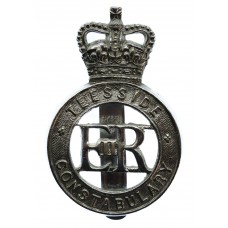 Teesside Constabulary Cap Badge - Queen's Crown