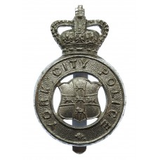 York City Police Cap Badge - Queen's Crown