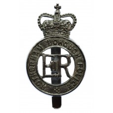 Rotherham Borough Police Cap Badge - Queen's Crown