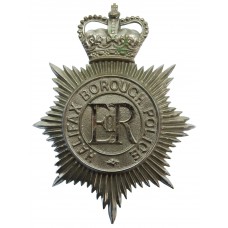 Halifax Borough Police Helmet Plate - Queen's Crown