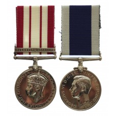 Naval General Service Medal and RN Long Service & Good Conduct Medal Pair - Yeoman of Signals L.R.A. Attfield, Royal Navy