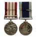 Naval General Service Medal and RN Long Service & Good Conduct Medal Pair - Yeoman of Signals L.R.A. Attfield, Royal Navy