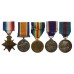 WW1 1914-15 Star, British War Medal, Victory Medal, Royal Fleet Reserve LS&GC and Delhi Durbar 1911 Medal Group of Five - Gnr. H.B. Bramley, Royal Marine Artillery & Royal Fleet Reserve