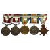 WW1 1914-15 Star, British War Medal, Victory Medal, LS&GC and MSM Medal Group of Five - Sjt. W.H. Arnott, 13th Hussars