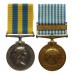 Queen's Korea Medal and UN Korea Medal Pair - Able Seaman S.R. Jamison, Royal Navy