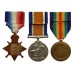 WW1 1914-15 Star Medal Trio - Able Seaman L. Breakwell, R.N.V.R. Nelson Battalion, Royal Naval Division - K.I.A. 13/11/16