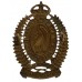 1st Regiment New Zealand Infantry (Canterbury) Bi-metal Cap Badge - King's Crown