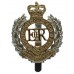 Royal Engineers Anodised (Staybrite) Cap Badge - Queen's Crown