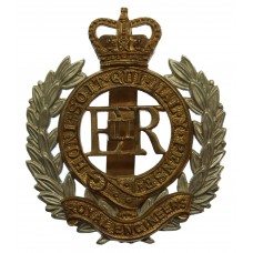 EIIR Royal Engineers Bi-Metal Cap Badge