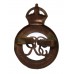 George VI The Life Guards Officer's Service Dress Cap Badge