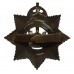 Devonshire Regiment Officer's Service Dress Cap Badge - King's Crown