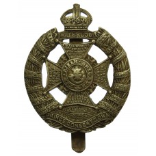 WW2 Rifle Brigade 1942 Dated Theatre Made Cast Cap Badge