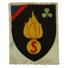 Belgium 4th Infantry Brigade Printed Formation Sign