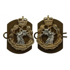 Pair of Royal Army Dental Corps (R.A.D.C.) Anodised (Staybrite) Collar Badges