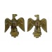 Pair of Essex Regiment Brass Collar Badges (Post 1954)