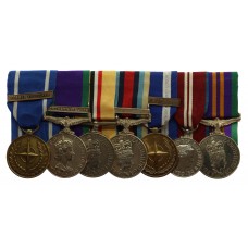 Campaign Service Medal (Northern Ireland), Iraq, OSM Afghanistan and ACSM Medal Group of Seven - Cpl. B.A. Sneddon, Royal Highland Fusiliers & Royal Regiment of Scotland