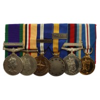 Campaign Service Medal (Northern Ireland), Iraq and OSM Afghanistan Medal Group of Six - L.Cpl. M.R. Jones, Welsh Guards
