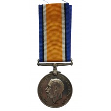 WW1 First Day of the Somme Casualty British War Medal - Pte. W. P