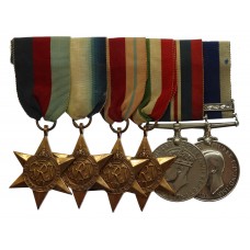 WW2 Royal Naval Long Service & Good Conduct Medal & Bar Group of Six - Petty Officer W.H.J.S. Emery, Royal Navy