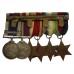 WW2 Royal Naval Long Service & Good Conduct Medal & Bar Group of Six - Petty Officer W.H.J.S. Emery, Royal Navy