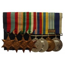 WW2 and Korean War Royal Naval Long Service & Good Conduct Medal Group of Eight - Sto. Mech. A.R.W. Arnold, Royal Navy