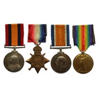 Queen's South Africa Medal and WW1 1914-15 Star Trio - Chief Writer Ralph Jones, Royal Navy