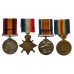 Queen's South Africa Medal and WW1 1914-15 Star Trio - Chief Writer Ralph Jones, Royal Navy