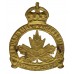 Royal Canadian Army Cadets Cap Badge - King's Crown