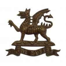 East Kent Regiment (The Buffs) Officer's Service Dress Collar Badge