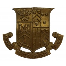 Brentwood School C.C.F. Cap Badge