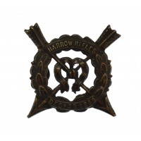 Harrow School (Harrow Rifles) O.T.C. Blackened Brass Cap Badge